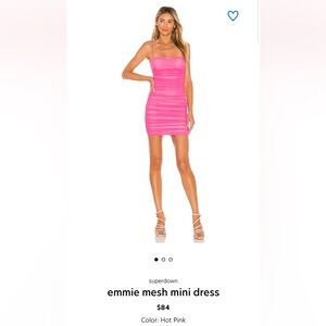 Superdown Emmie Mesh Dress